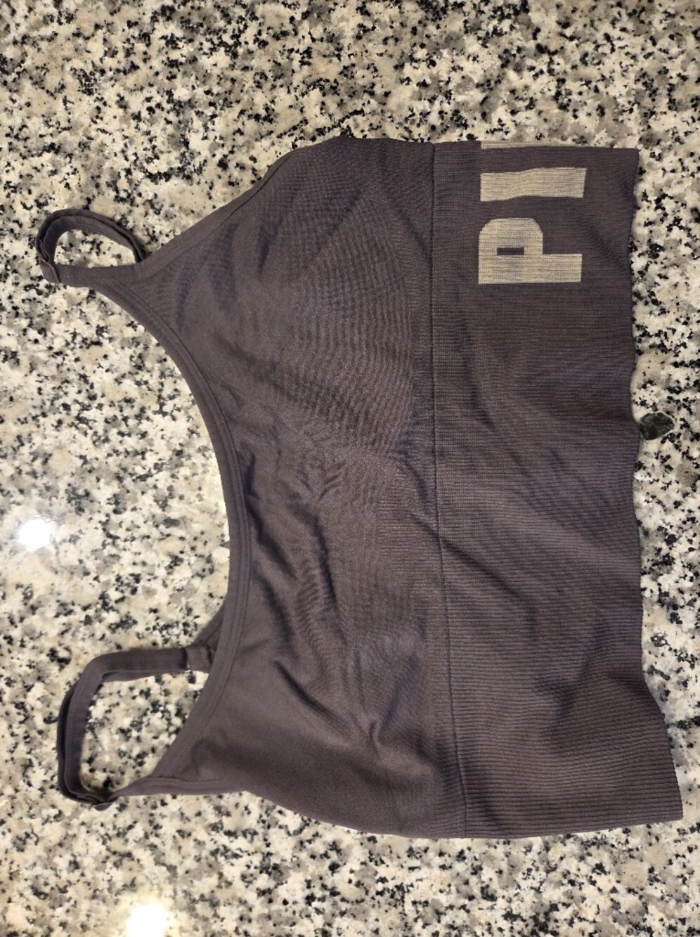 PINK Victoria's Secret Seamless Sports Bralette in Dark Plum
